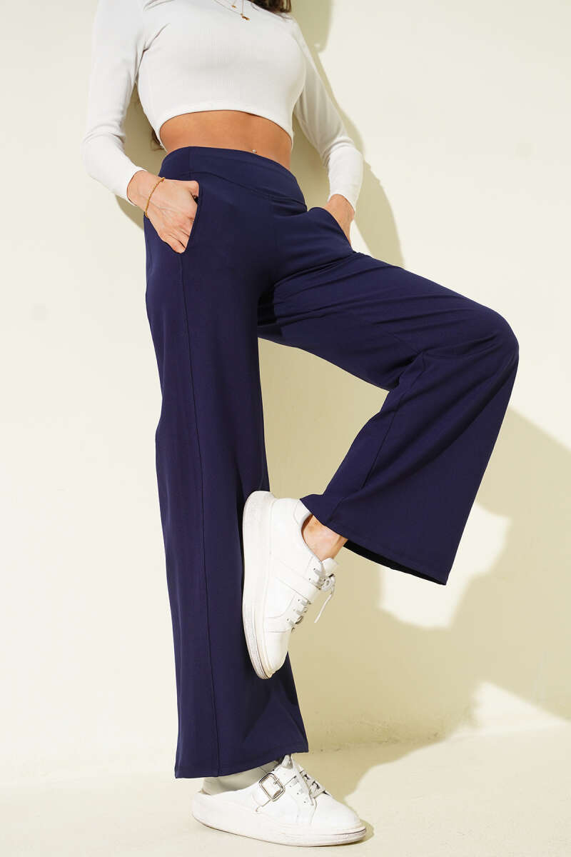Geniş Paça Loyşa Pantolon