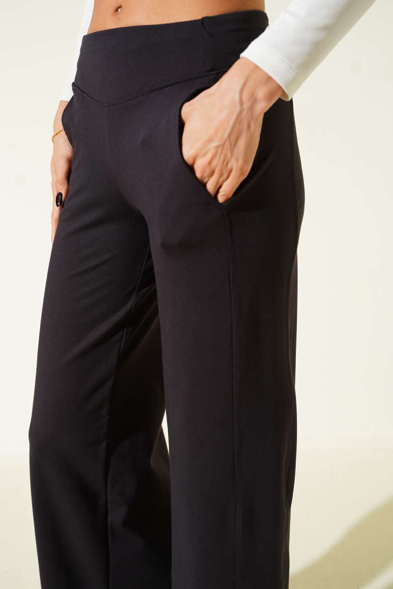 Geniş Paça Loyşa Pantolon