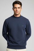Geniş Ribanalı Triko Sweatshirt