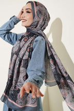 Geometrik Paisley Desen Şal