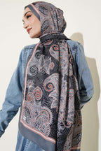 Geometrik Paisley Desen Şal