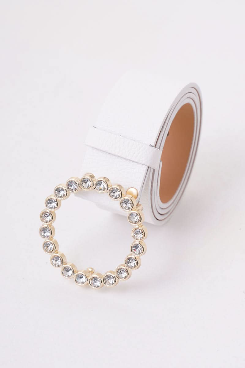Gold Shiny Buckle Belt