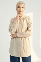 Hakim Yaka Patlı Gömlek