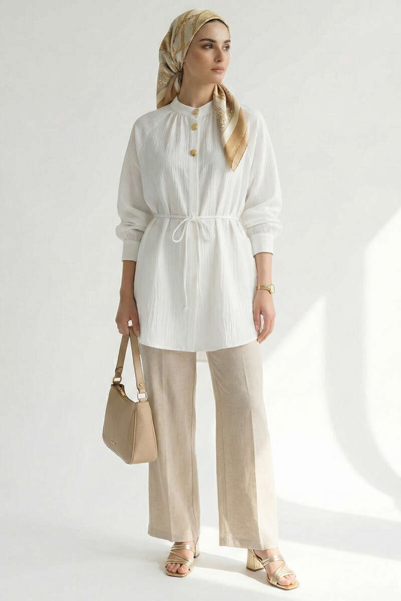 Hakim Yaka Patlı Gömlek