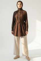 Hakim Yaka Patlı Gömlek