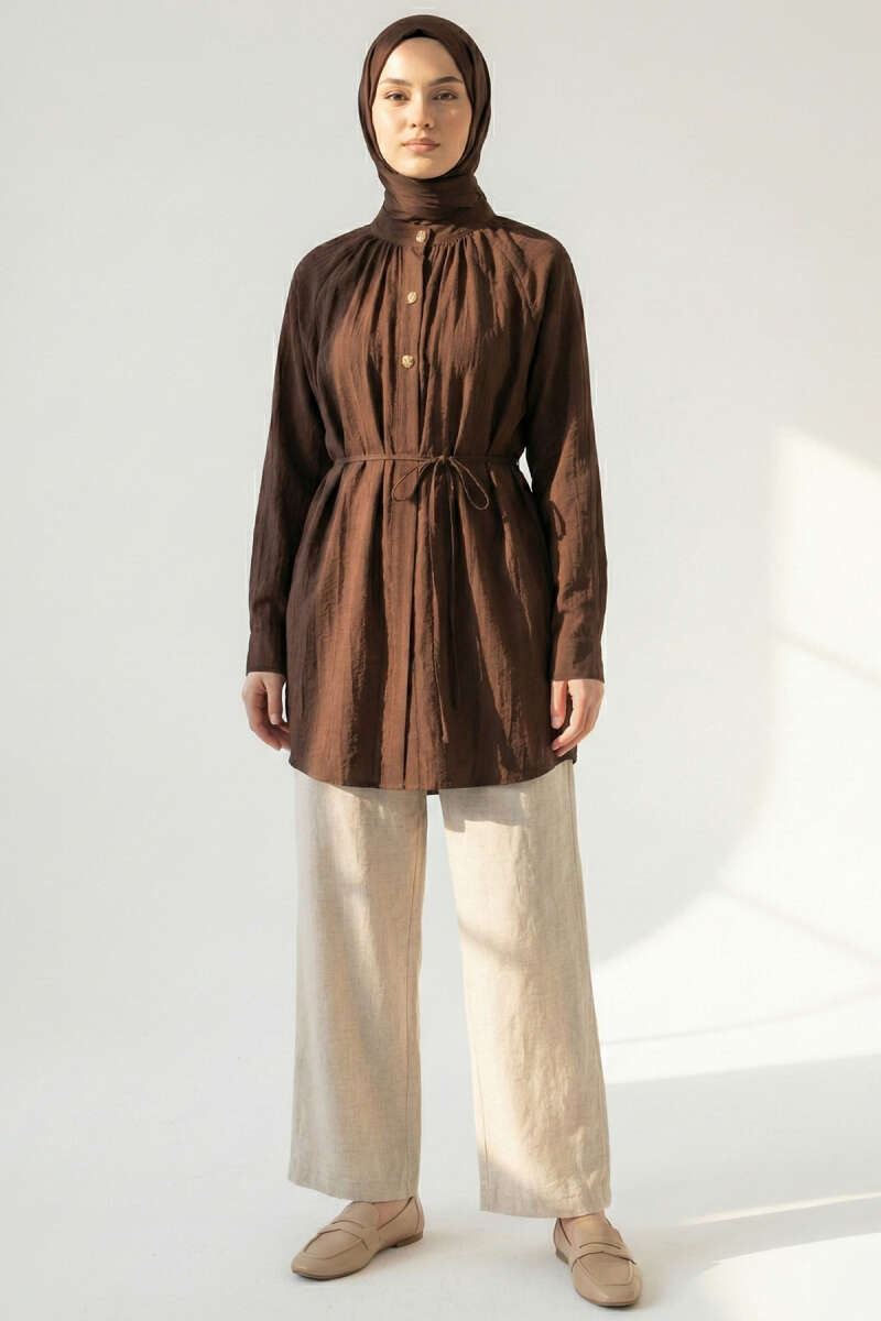 Hakim Yaka Patlı Gömlek