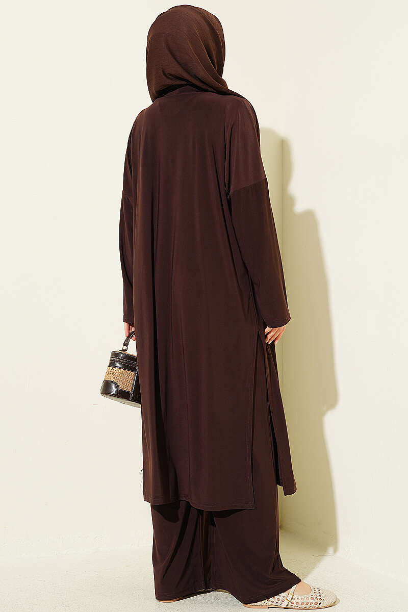 Hırkalı Basic Sandy Üçlü Takım