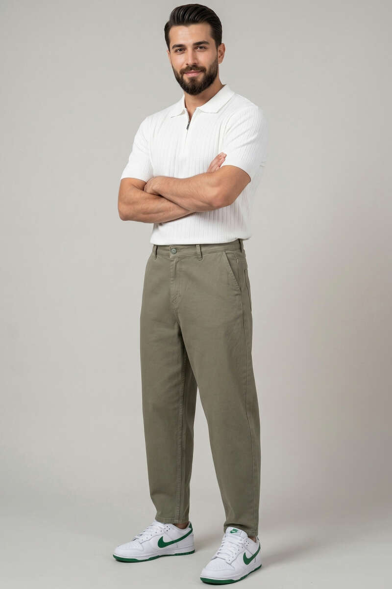 İnce Polo Yaka Merserize Erkek T-shirt