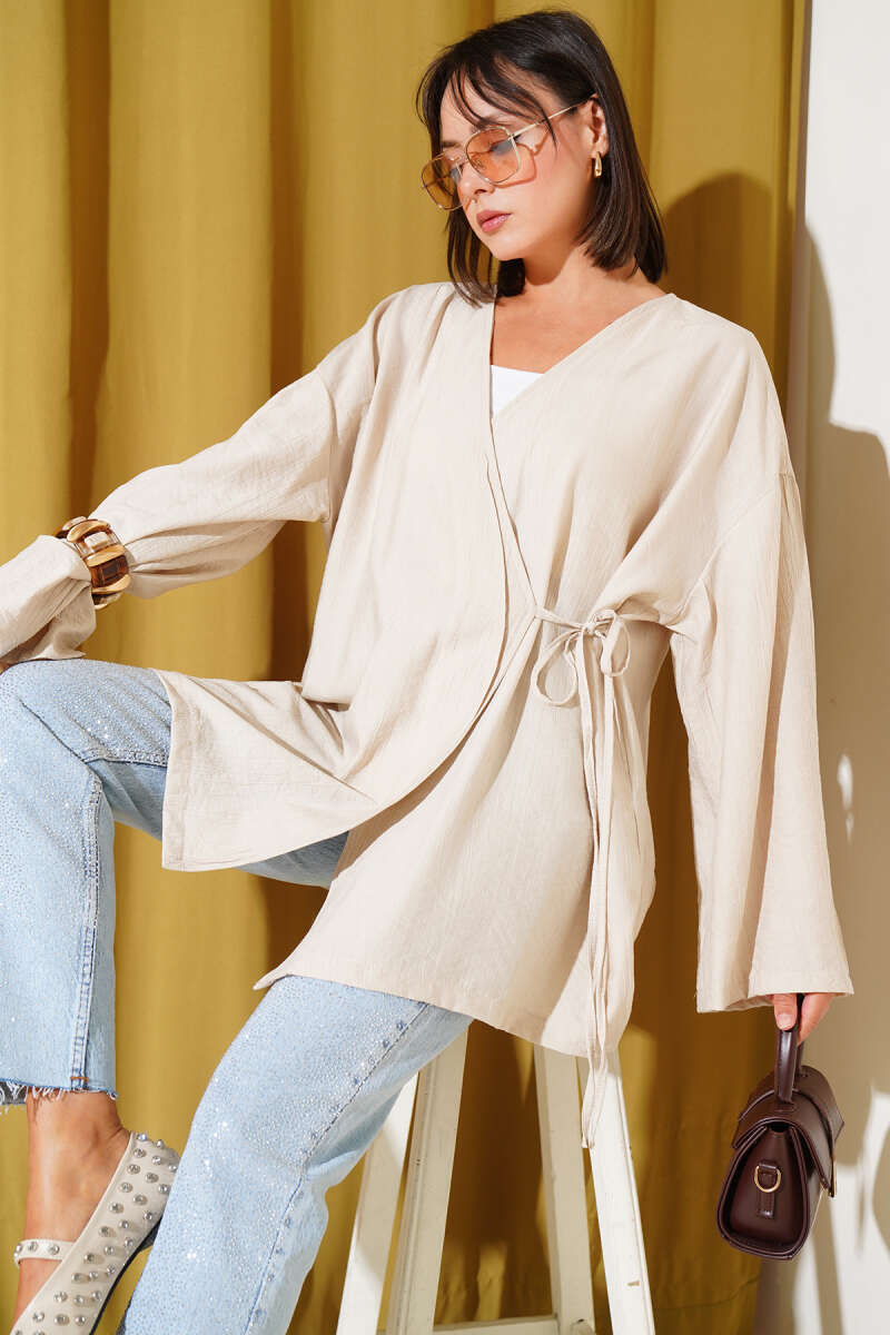 İp Bağlamalı Kimono