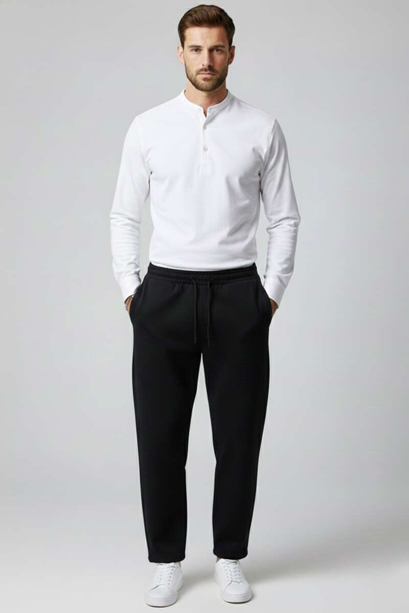 Jogger Scuba Erkek Eşofman Alt Siyah