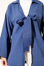 Kalın İp Bağcıklı Kimono