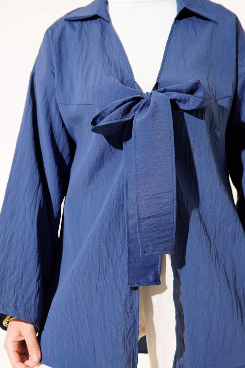 Kalın İp Bağcıklı Kimono