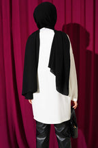 Kalp Detaylı Basic Tunik
