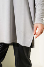 Kalp Detaylı Basic Tunik