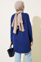 Kalp Detaylı Basic Tunik