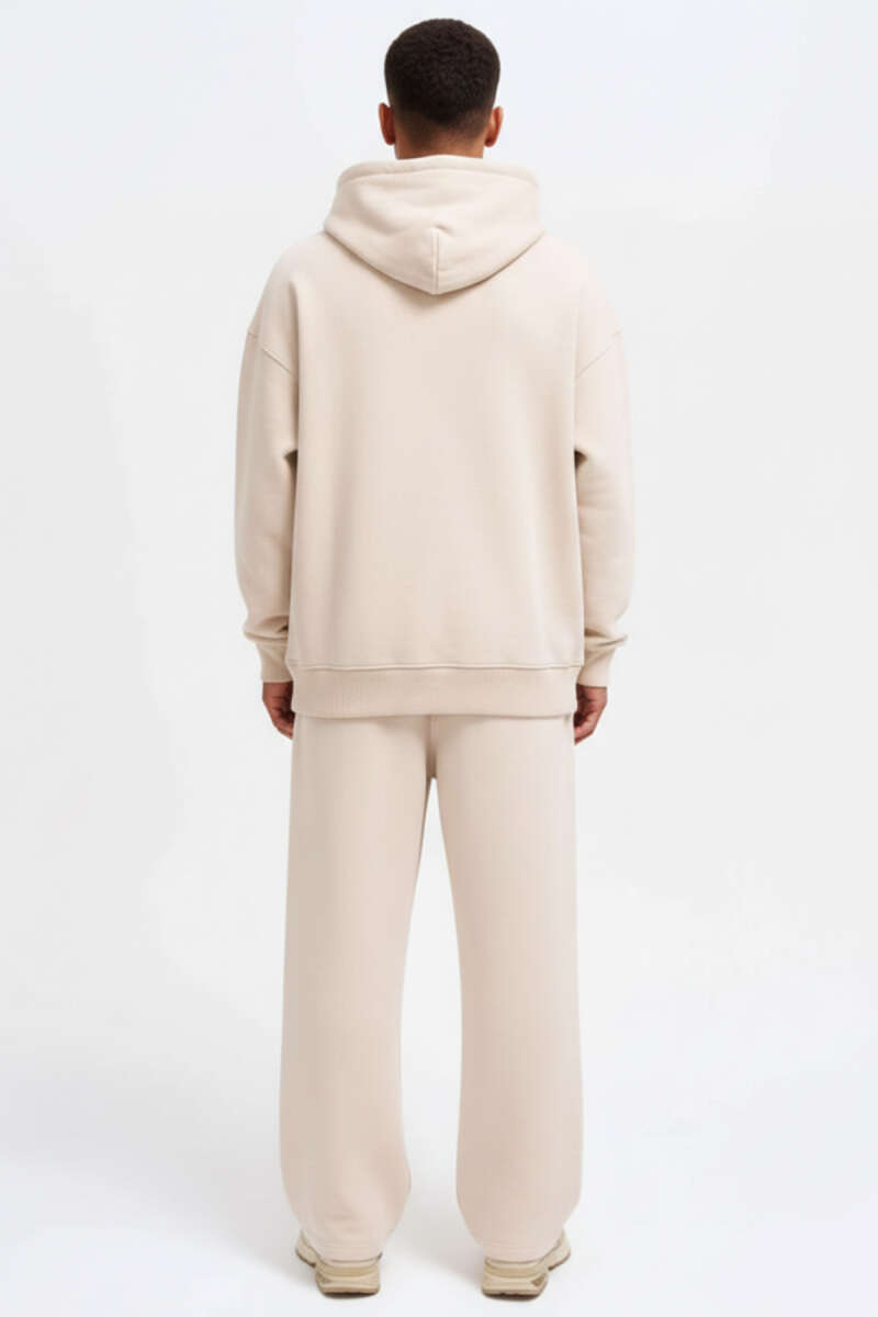 Kanguru Cepli Kapüşonlu Pamuklu Erkek Sweatshirt