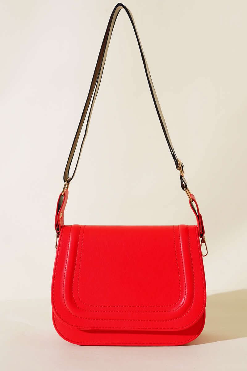 Clamshell Baguette Tasche
