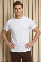Kapalı Yaka Basic Erkek T-shirt