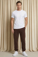 Kapalı Yaka Basic Erkek T-shirt
