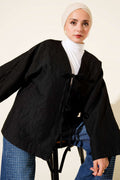Kapitone Bağlamalı Kimono