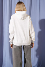 Kapşonlu Kiraz Baskılı Sweatshirt