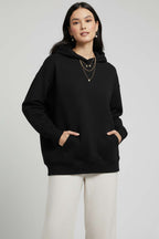 Kapüşonlu Kanguru Cepli Sweatshirt