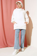 Kapüşonlu Oversize Sweat