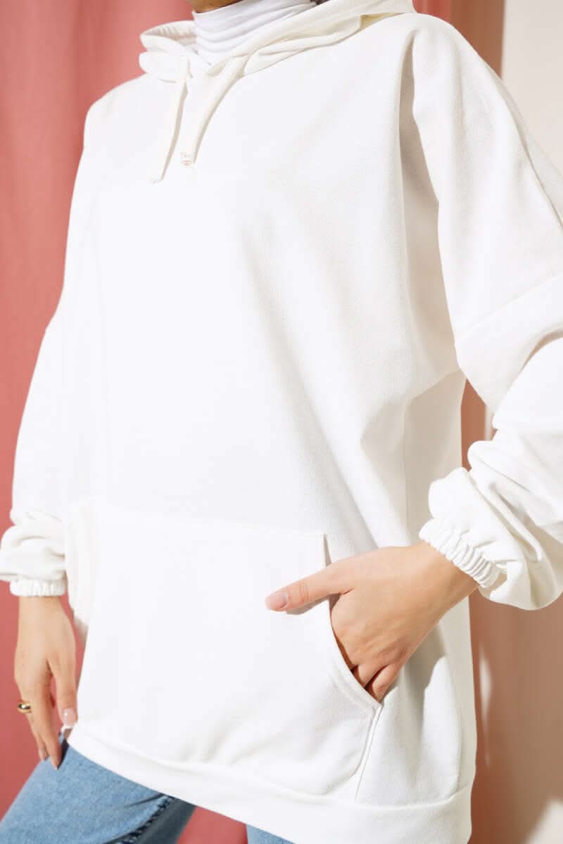 Kapüşonlu Oversize Sweat