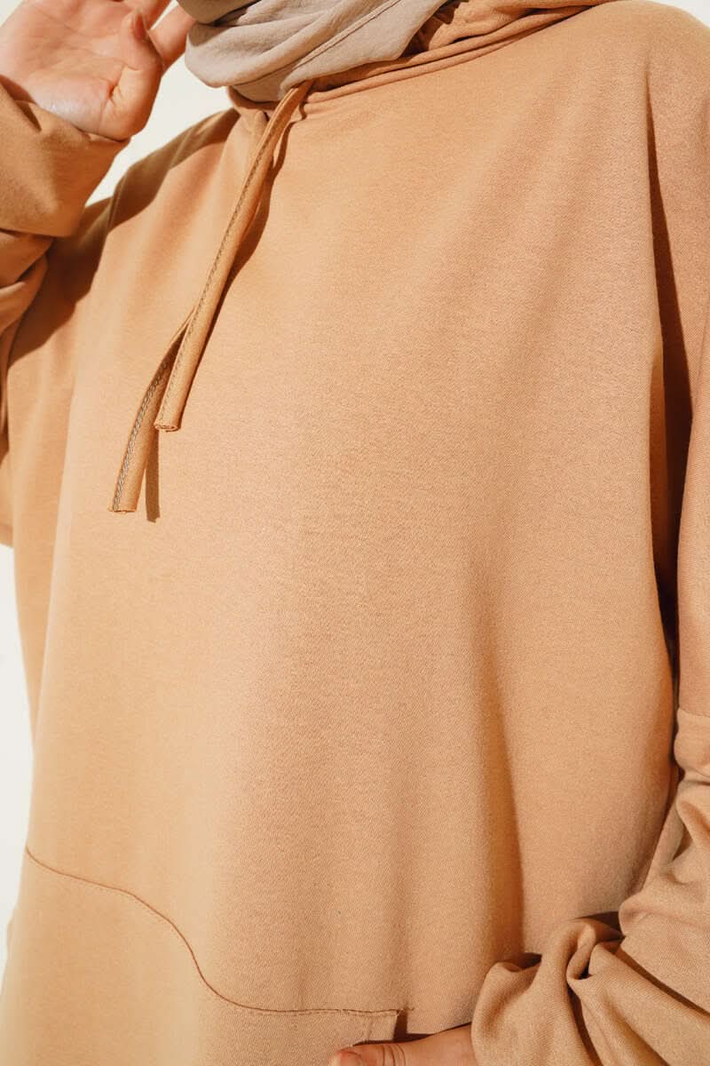 Kapüşonlu Oversize Sweat