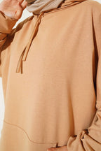 Kapüşonlu Oversize Sweat