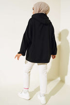 Kapüşonlu Oversize Sweat
