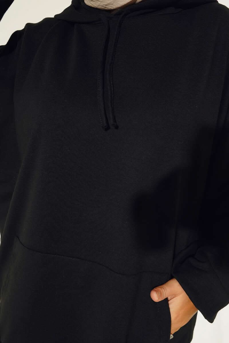 Kapüşonlu Oversize Sweat