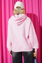 Kapüşonlu Stockholm Baskılı Sweatshirt