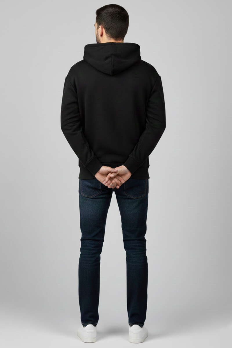 Kapüşonlu Üç İplik Erkek Sweatshirt