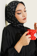 Karışık Desen Flamu Cotton Eşarp Asorti 1