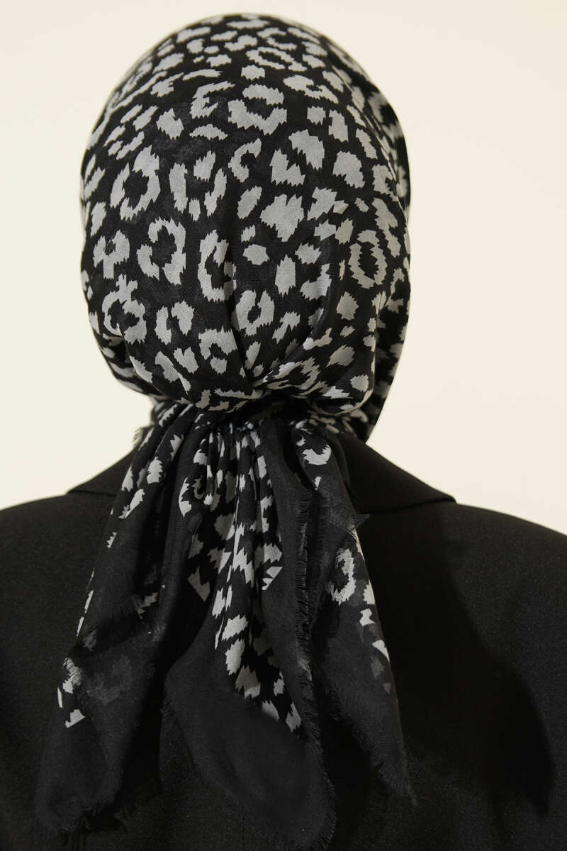 Karışık Desen Flamu Cotton Eşarp Asorti 11