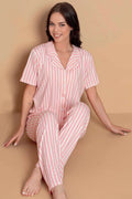striped pink