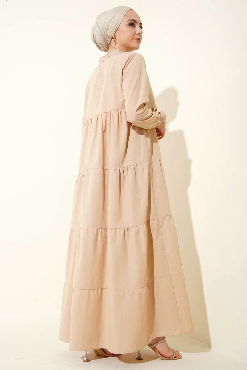 Katlı Model  Elbise