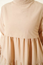 Katlı Model  Elbise
