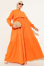 Katlı Model Elbise