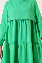Katlı Model Elbise