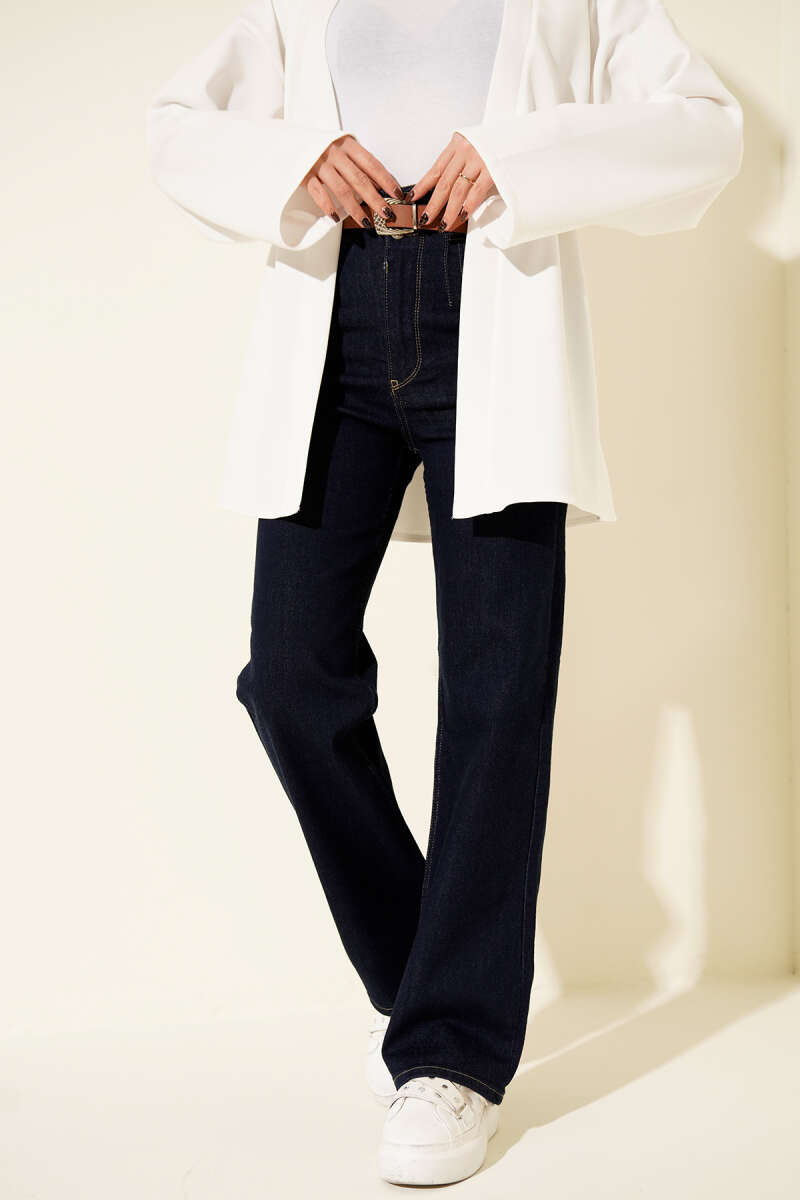 Kemerli Palazzo Kot Pantolon