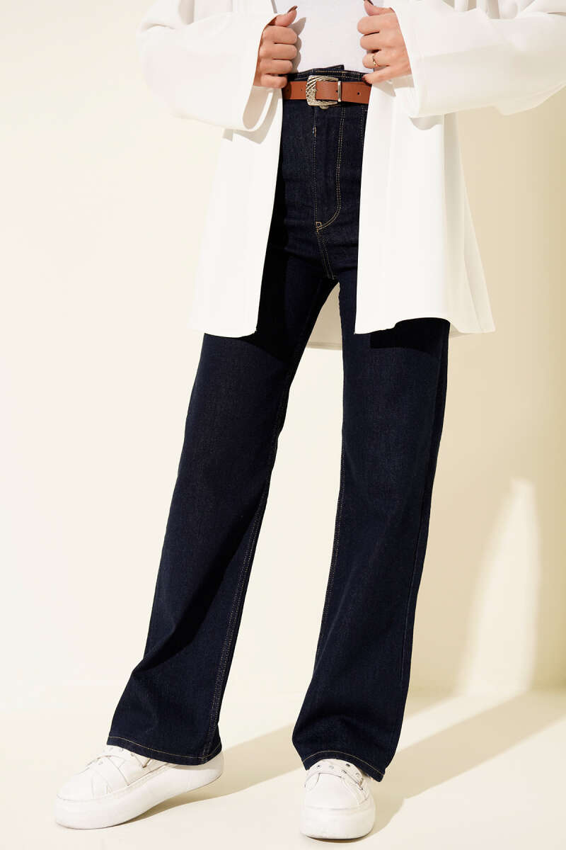 Kemerli Palazzo Kot Pantolon