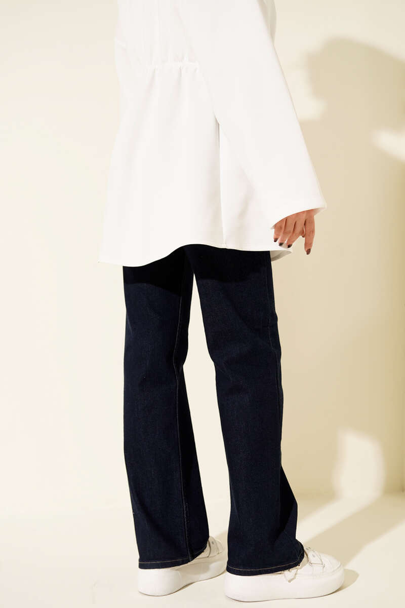 Kemerli Palazzo Kot Pantolon