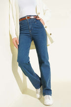 Kemerli Palazzo Kot Pantolon