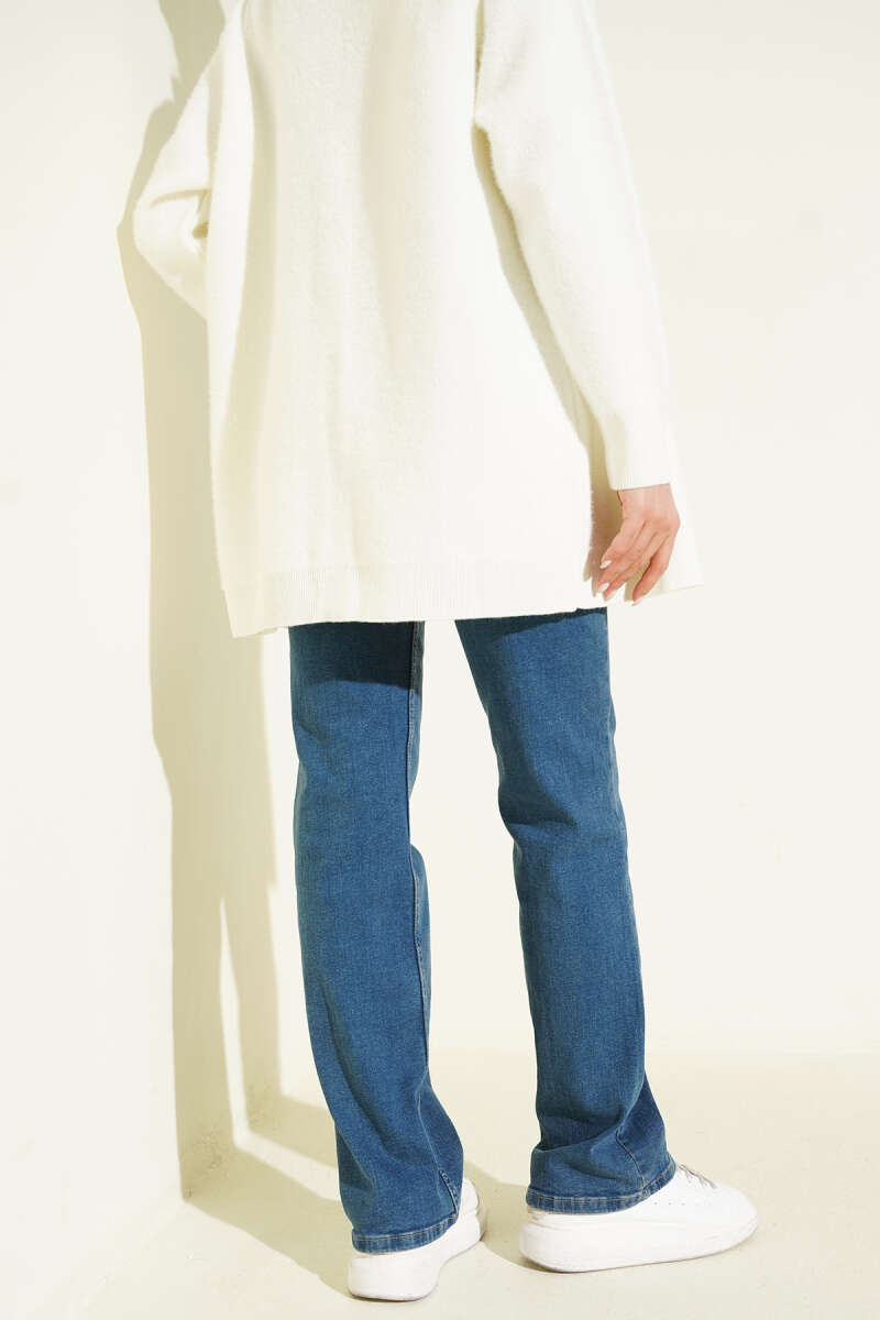 Kemerli Palazzo Kot Pantolon