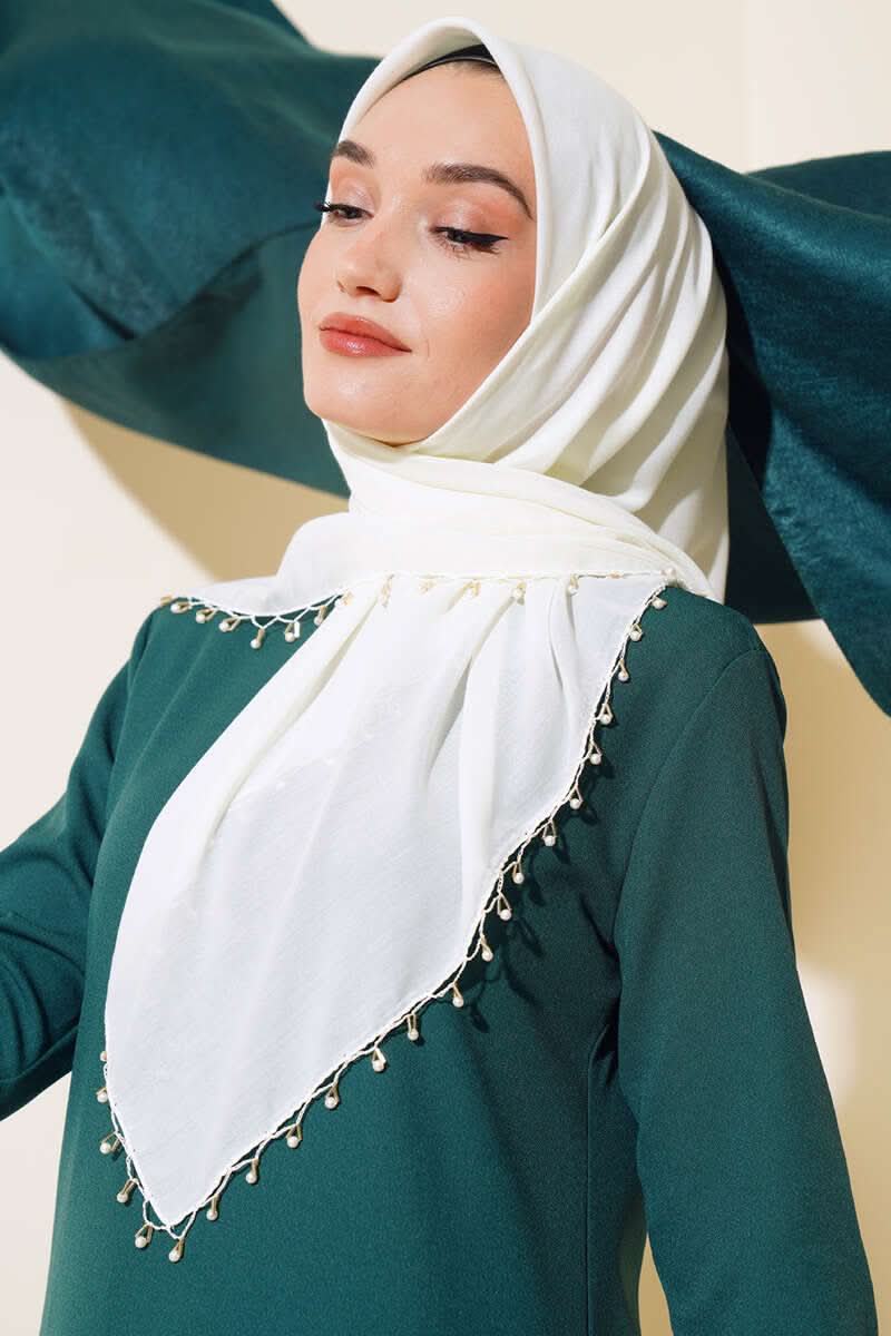 Beadembroidered Yazma Scarf