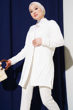 Self Belted Basic Cardigan