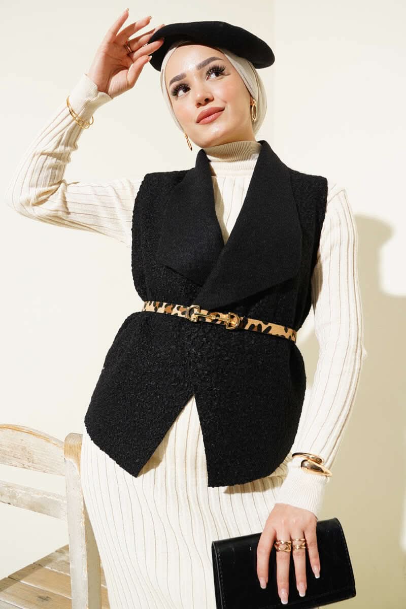 Short Boucle Vest