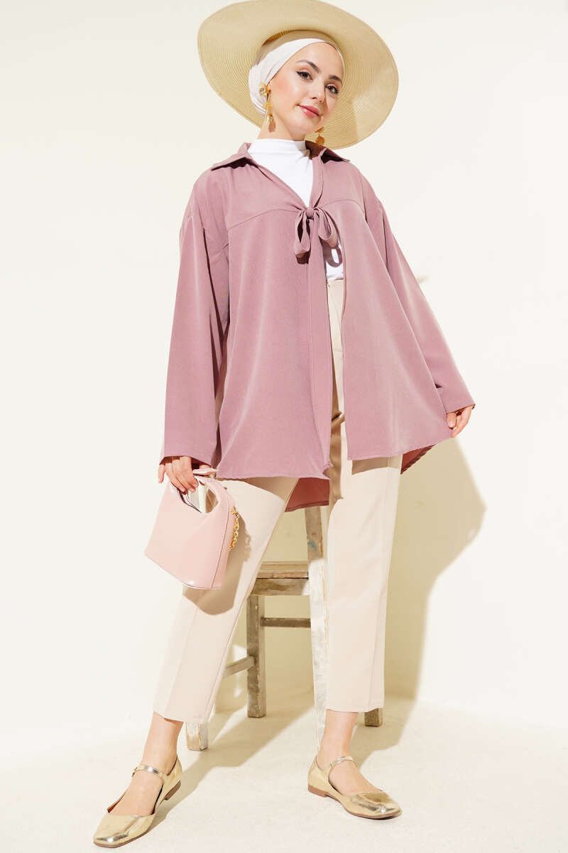 Klasik Yaka Bağlamalı Kimono